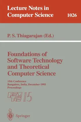 Thiagarajan |  Foundations of Software Technology and Theoretical Computer Science | Buch |  Sack Fachmedien