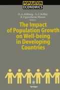 Ahlburg / Oppenheim Mason / Kelley |  The Impact of Population Growth on Well-being in Developing Countries | Buch |  Sack Fachmedien
