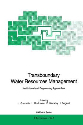 Ganoulis / Bogardi / Duckstein | Transboundary Water Resources Management | Buch | 978-3-540-60714-4 | sack.de