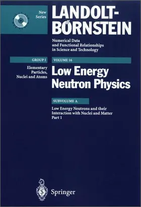  Low Energy Neutrons and their Interaction with Nuclei and Matter 1 | Buch |  Sack Fachmedien