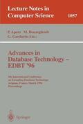 Apers / Bouzeghoub / Gardarin |  Advances in Database Technology EDBT '96 | Buch |  Sack Fachmedien