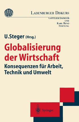 Steger | Globalisierung der Wirtschaft | Buch | 978-3-540-61121-9 | sack.de