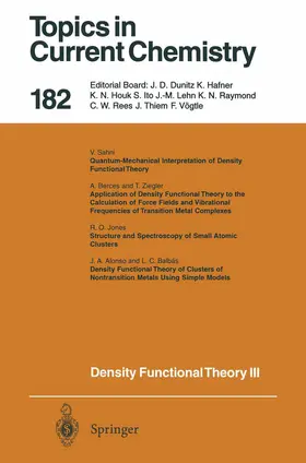 Nalewajski |  Density Functional Theory III | Buch |  Sack Fachmedien
