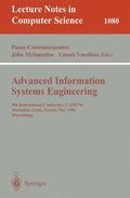 Constantopoulos / Mylopoulos / Vassiliou |  Advanced Information Systems Engineering | Buch |  Sack Fachmedien