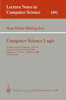 Kleine Buening |  Computer Science Logic | Buch |  Sack Fachmedien