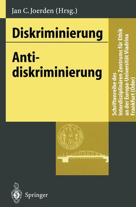 Joerden | Diskriminierung - Antidiskriminierung | Buch | sack.de