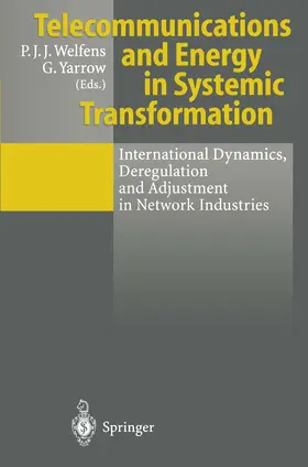 Welfens / Yarrow |  Telecommunications and Energy in Systemic Transformation | Buch |  Sack Fachmedien
