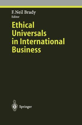 Brady | Ethical Universals in International Business | Buch | sack.de