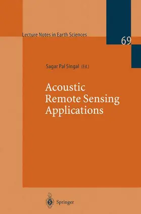 Singal |  Acoustic Remote Sensing Applications | Buch |  Sack Fachmedien