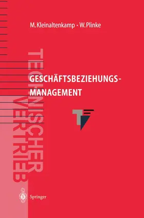 Rieker / Kleinaltenkamp / Plinke |  Geschäftsbeziehungsmanagement | Buch |  Sack Fachmedien