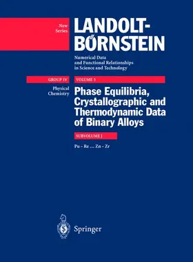 Predel |  Pu-Re ... Zn-Zr | Buch |  Sack Fachmedien