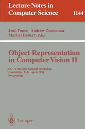 Ponce / Hebert / Zisserman |  Object Representation in Computer Vision II | Buch |  Sack Fachmedien