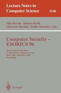 Bertino / Montolivo / Kurth |  Computer Security - ESORICS 96 | Buch |  Sack Fachmedien