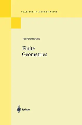 Dembowski |  Finite Geometries | Buch |  Sack Fachmedien