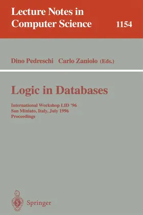 Zaniolo / Pedreschi |  Logic in Databases | Buch |  Sack Fachmedien