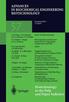 Eriksson |  Biotechnology in the Pulp and Paper Industry | Buch |  Sack Fachmedien