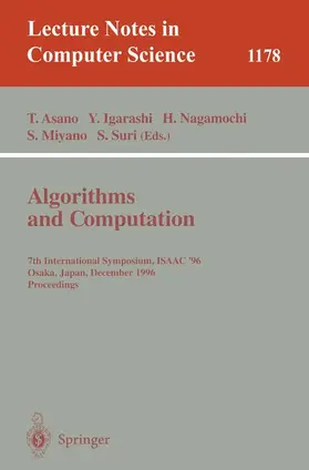 Asano / Igarashi / Suri |  Algorithms and Computation | Buch |  Sack Fachmedien