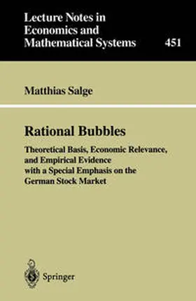 Salge |  Rational Bubbles | Buch |  Sack Fachmedien