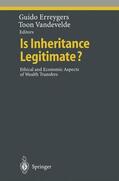 Erreygers / Vandevelde |  Is Inheritance Legitimate? | Buch |  Sack Fachmedien