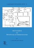 Braun / Müller |  Methoden zur Berechnung von Gesteinsnormen | Buch |  Sack Fachmedien