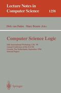 Bezem / Dalen |  Computer Science Logic | Buch |  Sack Fachmedien