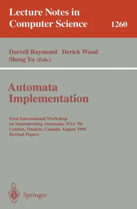 Raymond / Yu / Wood |  Automata Implementation | Buch |  Sack Fachmedien