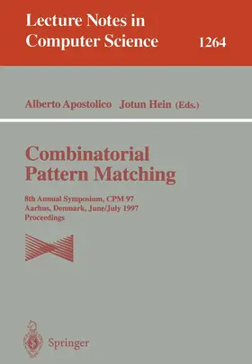 Hein / Apostolico |  Combinatorial Pattern Matching | Buch |  Sack Fachmedien