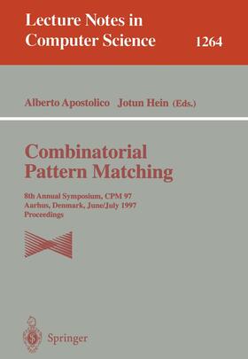 Hein / Apostolico | Combinatorial Pattern Matching | Buch | 978-3-540-63220-7 | sack.de