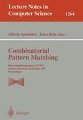 Hein / Apostolico |  Combinatorial Pattern Matching | Buch |  Sack Fachmedien