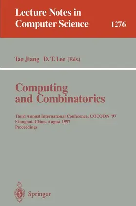 Lee / Jiang |  Computing and Combinatorics | Buch |  Sack Fachmedien