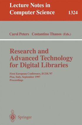 Thanos |  Research and Advanced Technology for Digital Libraries | Buch |  Sack Fachmedien