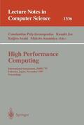 Polychronopoulos / Amamiya / Joe |  High Performance Computing | Buch |  Sack Fachmedien