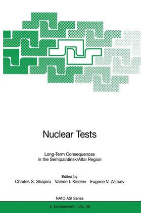Shapiro / Zaitsev / Kiselev | Nuclear Tests | Buch | 978-3-540-63805-6 | sack.de