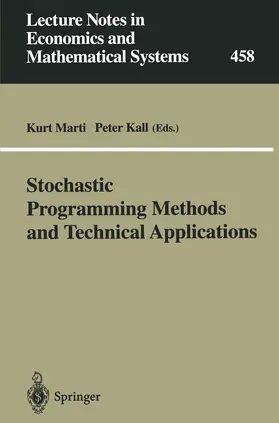 Kall / Marti |  Stochastic Programming Methods and Technical Applications | Buch |  Sack Fachmedien