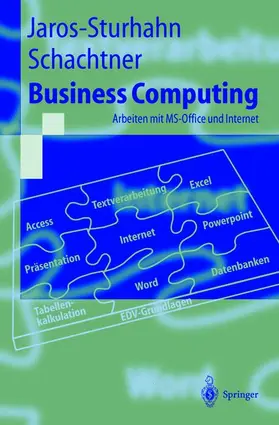 Jaros-Sturhahn / Schachtner |  Business Computing | Buch |  Sack Fachmedien