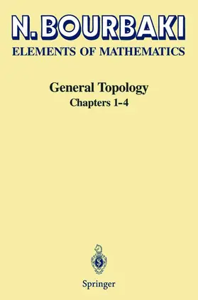 Bourbaki |  General Topology | Buch |  Sack Fachmedien