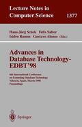 Schek / Alonso / Saltor |  Advances in Database Technology - EDBT '98 | Buch |  Sack Fachmedien