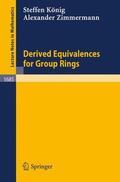 König / Zimmermann |  Derived Equivalences for Group Rings | Buch |  Sack Fachmedien