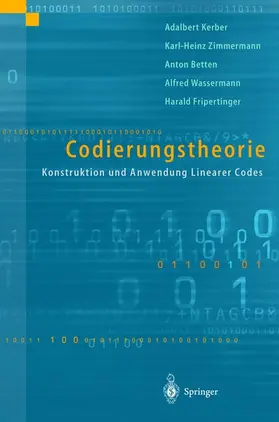 Betten / Fripertinger / Zimmermann |  Codierungstheorie | Buch |  Sack Fachmedien