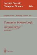 Thomas / Nielsen |  Computer Science Logic | Buch |  Sack Fachmedien