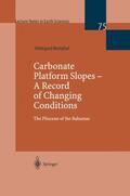 Westphal |  Carbonate Platform Slopes ¿ A Record of Changing Conditions | Buch |  Sack Fachmedien
