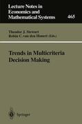 Honert / Stewart |  Trends in Multicriteria Decision Making | Buch |  Sack Fachmedien