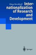 Brockhoff |  Internationalization of Research and Development | Buch |  Sack Fachmedien