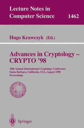 Krawczyk |  Advances in Cryptology - CRYPTO '98 | Buch |  Sack Fachmedien