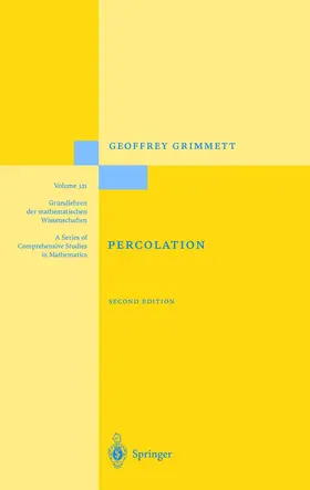 Grimmett |  Percolation | Buch |  Sack Fachmedien