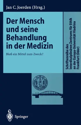 Joerden | Der Mensch und seine Behandlung in der Medizin | Buch | 978-3-540-64933-5 | www.sack.de