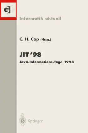 Cap |  JIT'98 Java-Informations-Tage 1998 | Buch |  Sack Fachmedien