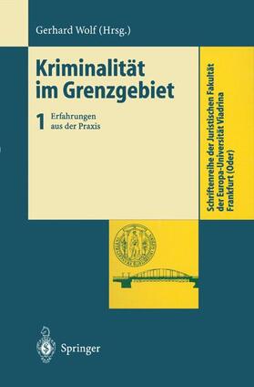 Wolf | Kriminalität im Grenzgebiet | Buch | 978-3-540-65032-4 | sack.de