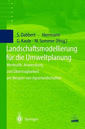 Dabbert / Sommer / Herrmann |  Landschaftsmodellierung für die Umweltplanung | Buch |  Sack Fachmedien