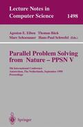 Eiben / Bäck / Schoenauer |  Parallel Problem Solving from Nature - PPSN V | Buch |  Sack Fachmedien